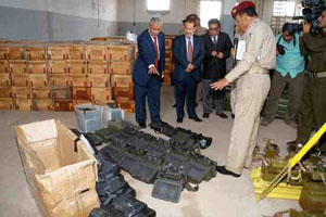 Yaman inspecting Iran cargo