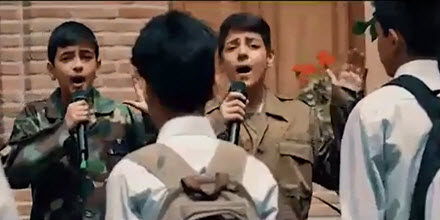 Iran recruiting children for Syria war via video broadcast
