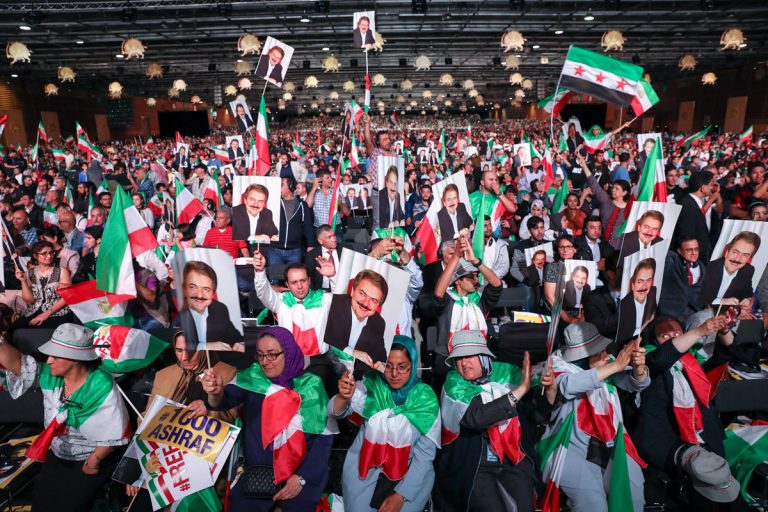 The National Council of Resistance of Iran With Its MEK Members, Goes on Offensive at Weekend Events