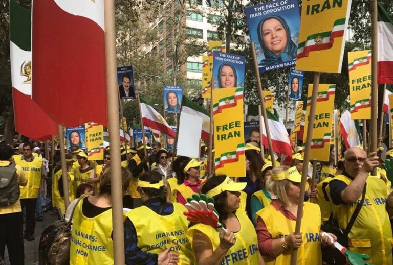 Iranians Protest Over Rouhani UN Speech