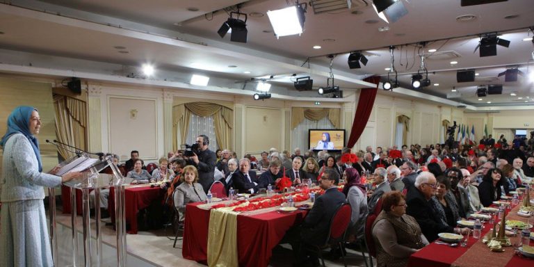 Maryam Rajavi Meets With French Supporters to Condemn Regime Violence Against Protesters and Call for a Free Iran