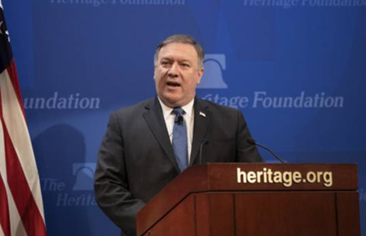 Pompeo supports Iran uprising and outlines next steps for tackling Iran