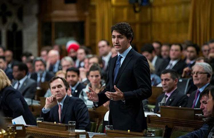 Prime-Minister-Justin-Trudeau-House-of-Commons-Parliament