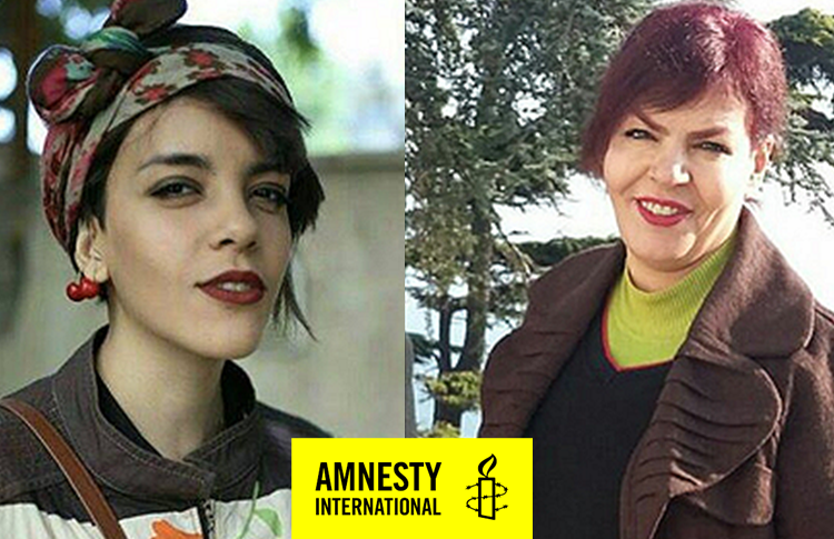 Two women’s rights defenders - Yasmin Aryani and Monireh Arabshahi 