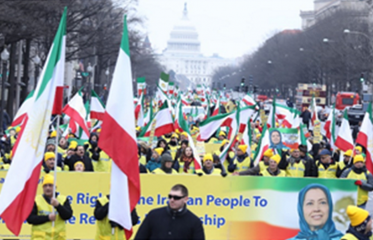 OIAC Free Iran March in Washington D.C.