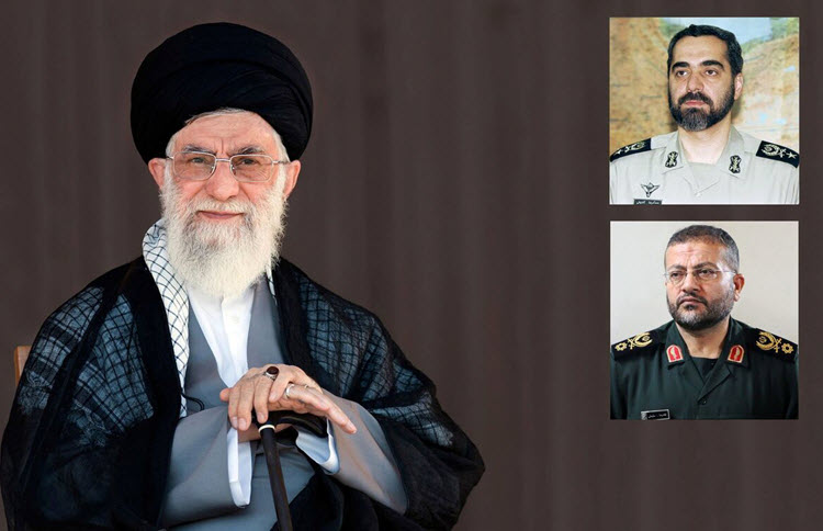 On Tuesday, July 2, in a state order, Iran’s Supreme Leader, Ali Khamenei, changed the commander of the Basij Militia and the deputy chief of staff of the armed forces.