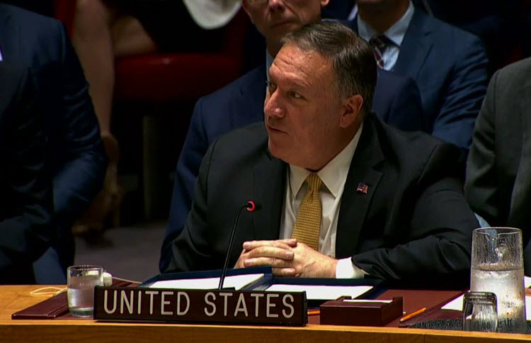 US Secretary of State Mike Pompeo
