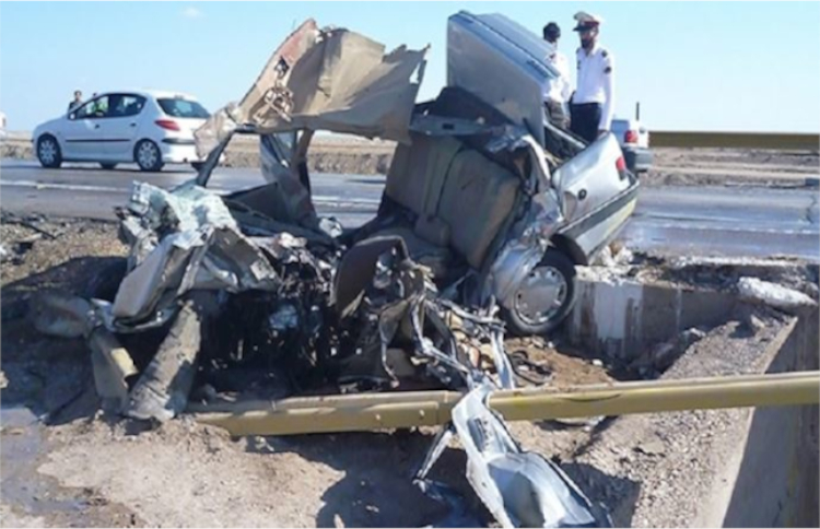 Among the most deadly crises inside Iran are car accidents which constitute a major parameter of death in Iran