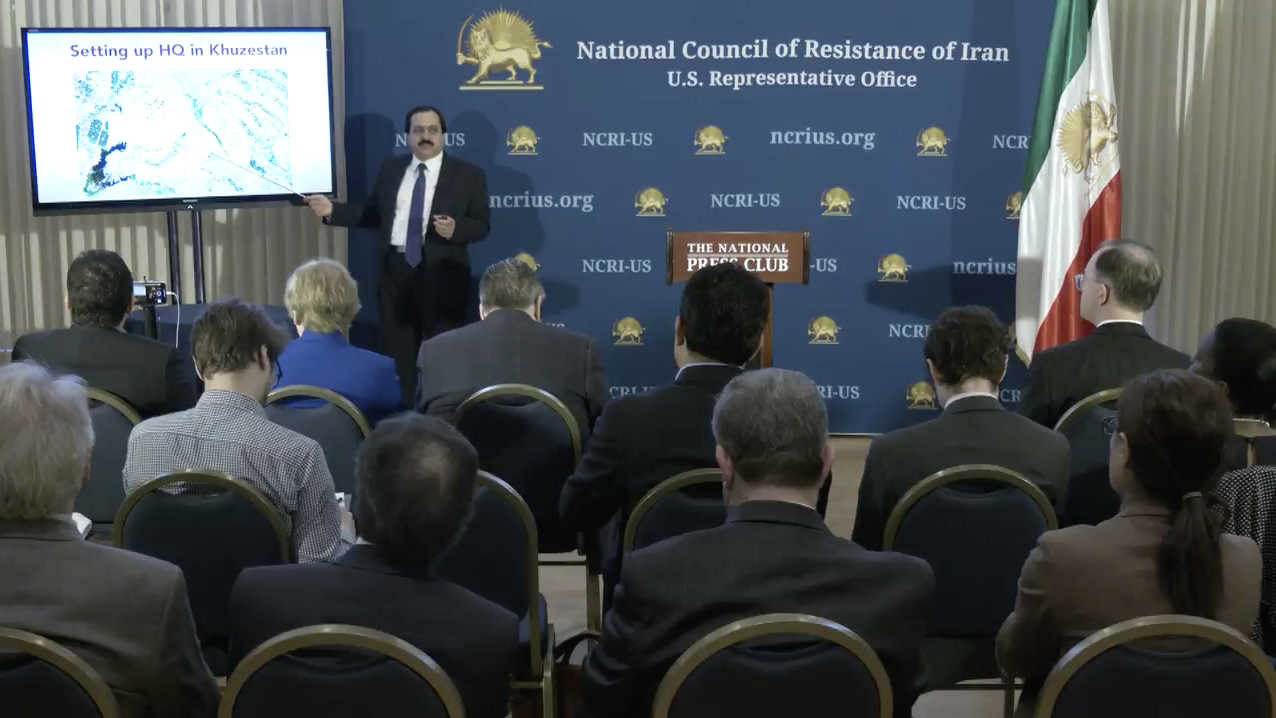 Press Conference by the National Council of Resistance of Iran (US Office) revealing the details of the Iranian regime's attack on Saudi Oil Installations- Washington D.C.- September 30, 2019