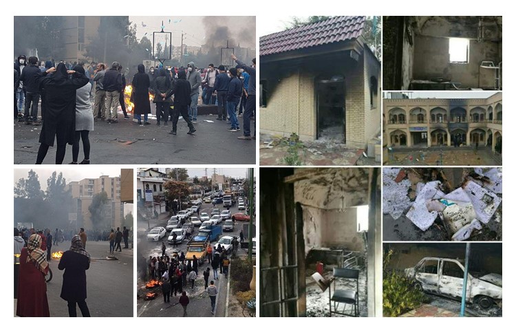 Demonstrations and popular protests and clashes swept through Tehran, Karaj, Shiraz, Isfahan and other cities in Iran for the fourth consecutive day.