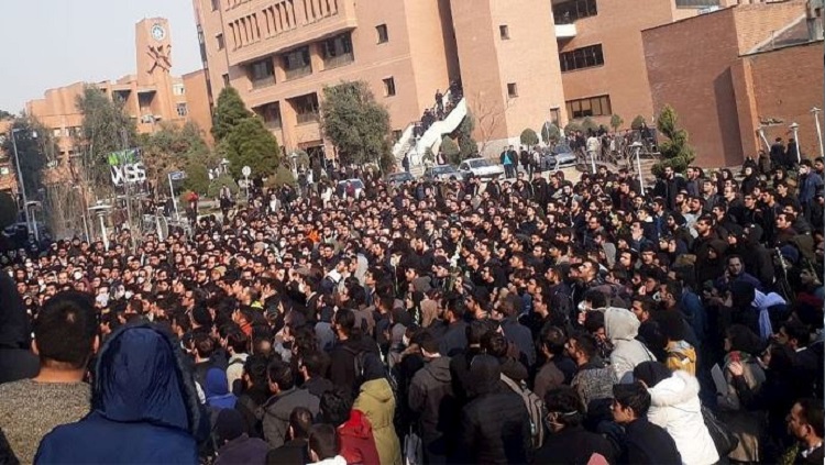 Thirty people, including several university students, have been arrested during the vigils and protests in Iran over the shooting down of a Ukrainian plane last week 