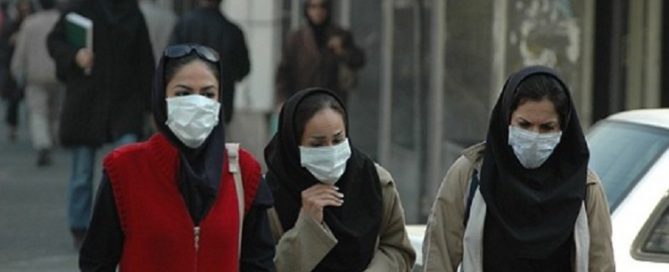 Air Pollution Emergency in Three Iranian Provinces