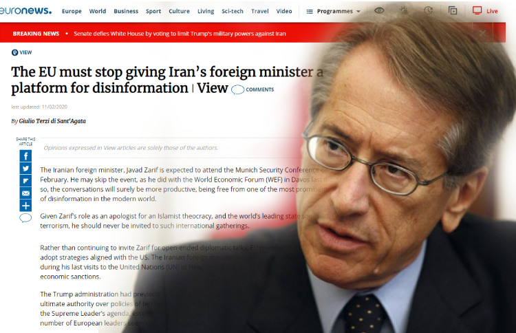 Giulio Terzi former Foreign Affairs Minister of Italy