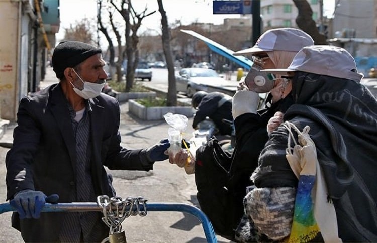 Iran coronavirus workers' conditions