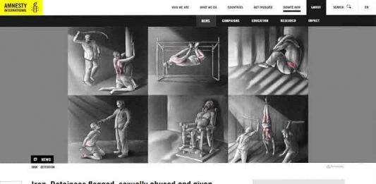 Amnesty International; Iran Uses Torture as Punishment