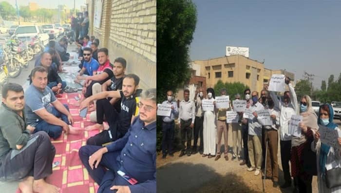 Haft Tappeh workers and retirees of Ahvaz