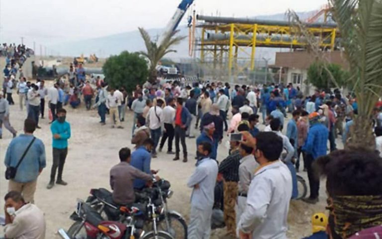 Iranian citizens hold nine protests in two days, demonstrating they see no way except raising their voice to achieve their rights.