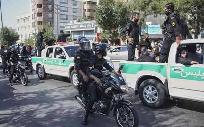 On the anniversary of the November 2019 protests, security forces patrol in the streets and arbitrary arrest Iranian youths to spread fear.