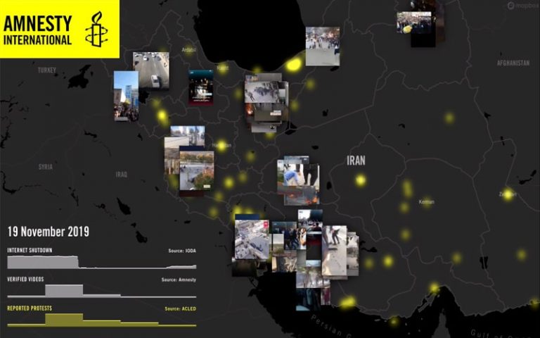 Amnesty Condemns Bloody Crackdown on Iran's November Protests