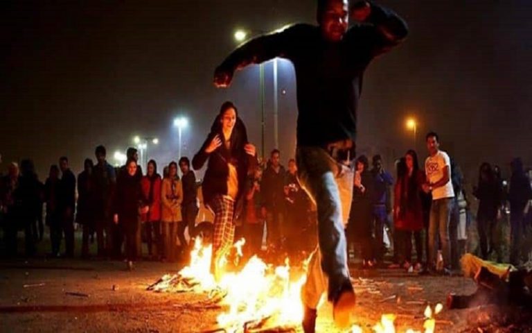 Chaharshanbe Suri, 'The Scarlet Wednesday', is an Iranian festival celebrated on the eve of the last Wednesday before Nowruz