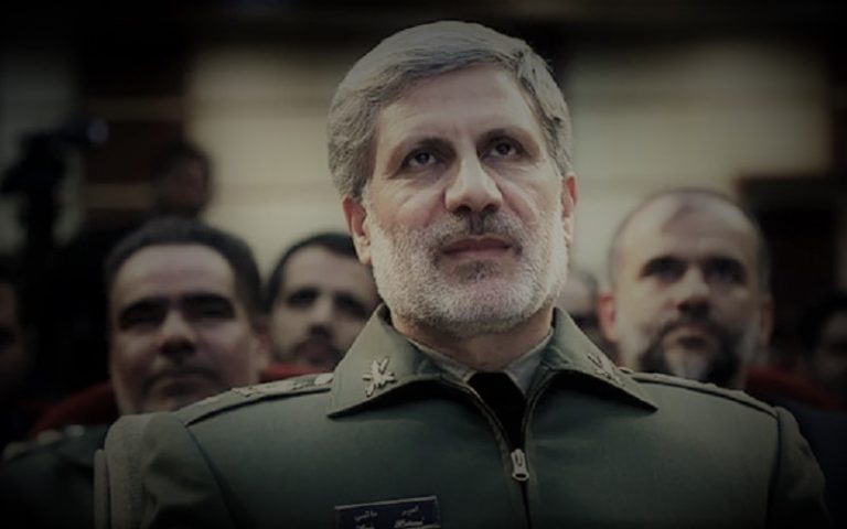 In an online conference, Iran’s Defense Minister expressed Tehran’s concerns over recent developments in the Middle East, describing them a risk to the ayatollahs’ rule.