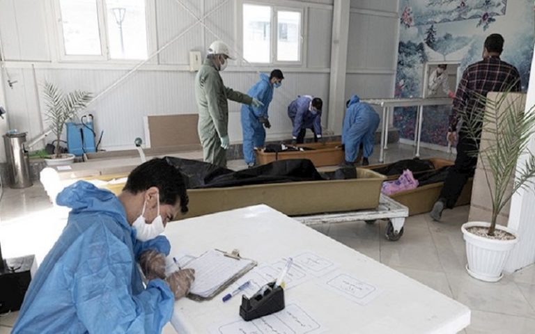 Coronavirus victims in Iran