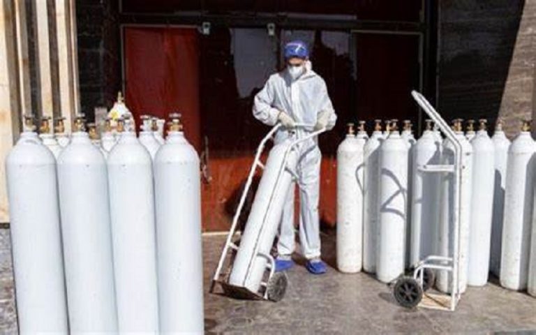 In Iran, lack of oxygen, slowing vaccinations, and increased mortality have led numerous citizens to launch 'kind oxygen' campaigns to raise cash and supply oxygen devices.