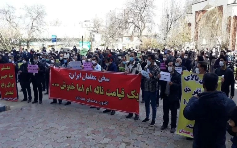 Iranian Teachers Continue To Protest Their Rights Due to the Regime’s Inaction To Resolve Their Demands