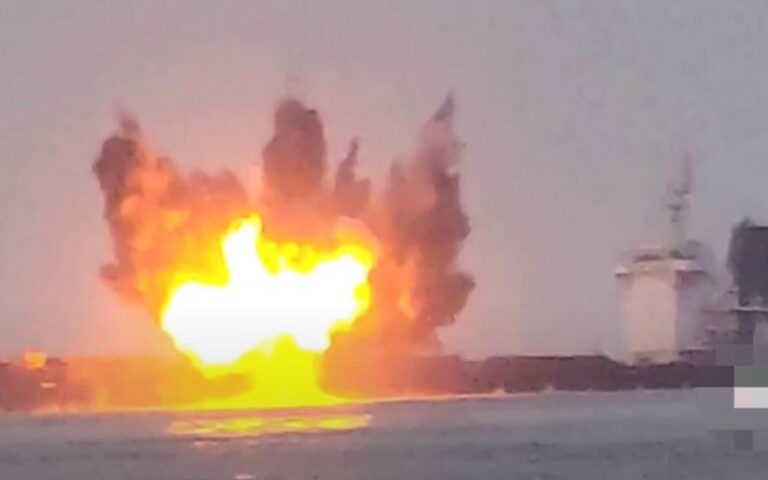 Iran-Backed Houthis Attack Ship in Red Sea