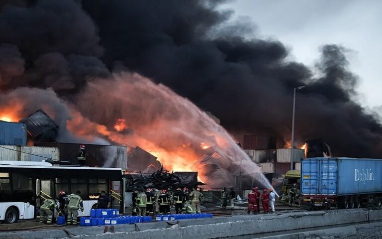 Massive Explosion at IRGC-Controlled Port in Bandar Abbas Raises Questions and Casualties