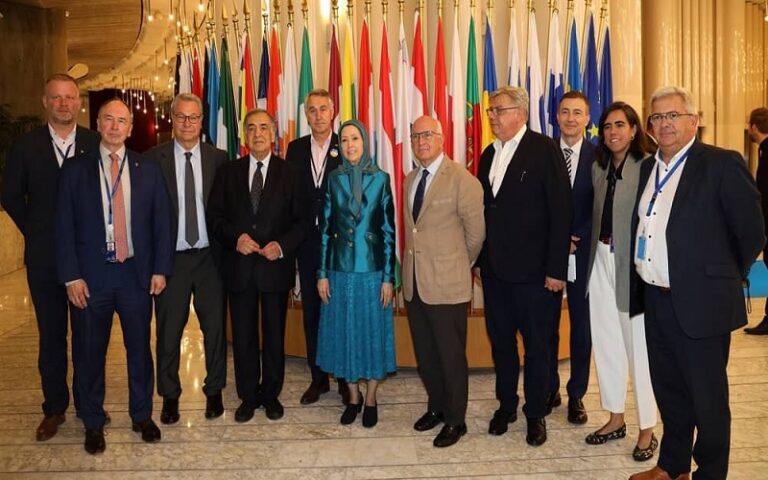 Maryam Rajavi Addresses European Parliament: Calls for Regime Change Led by the Iranian People
