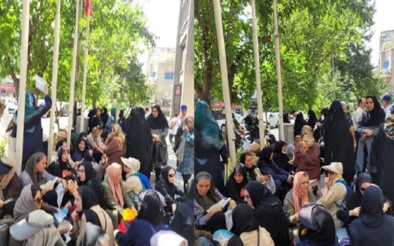 Retirees Return to the Streets Across Iran Chanting We Refuse to Live Under Oppression