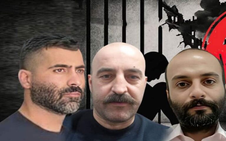 Hunger Strike by Three Political Prisoners in Lakan Prison, Rasht