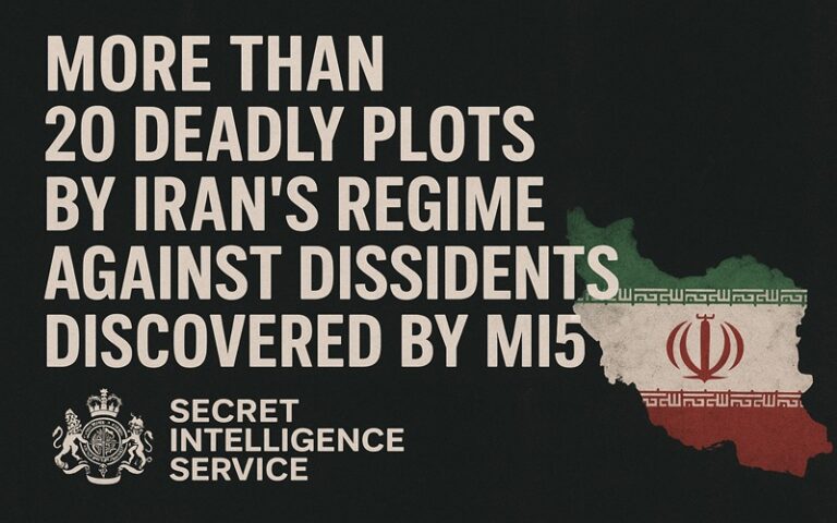 More Than 20 Deadly Plots by Iran’s Regime Against Dissidents Discovered by MI5