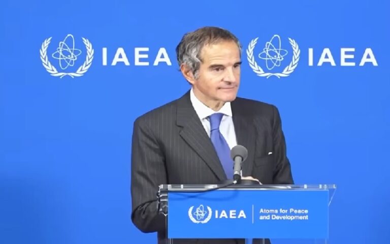 Grossi Bulk of Iran’s Highly Enriched Uranium Stockpiles Remain Inside Country