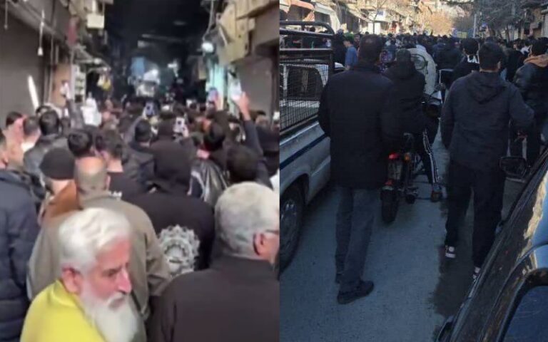 Tehran Bazaar Shopkeepers Stage Protests in Response to Surge in Foreign Currency Prices