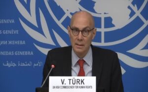 UN Rights Chief Warns of Execution Risk for Iranian Protesters