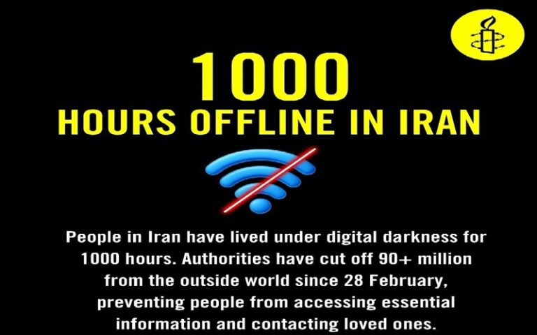Amnesty International Internet Access Is a Fundamental Human Right and Must Be Restored Immediately
