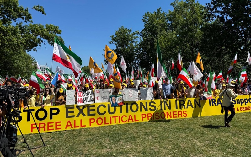 Massive Washington Rally Highlights Growing Pressure on Iran's Regime