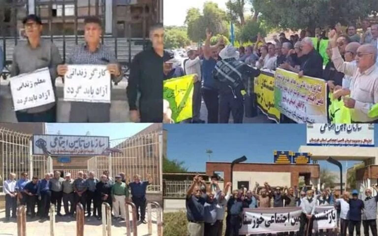 Workers and Retirees in Iran Once Again Protest Over Living Conditions