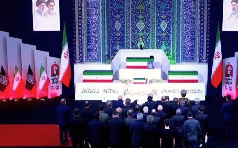 Khamenei’s Burial Becomes Stage for Power Struggles Among Regime Factions